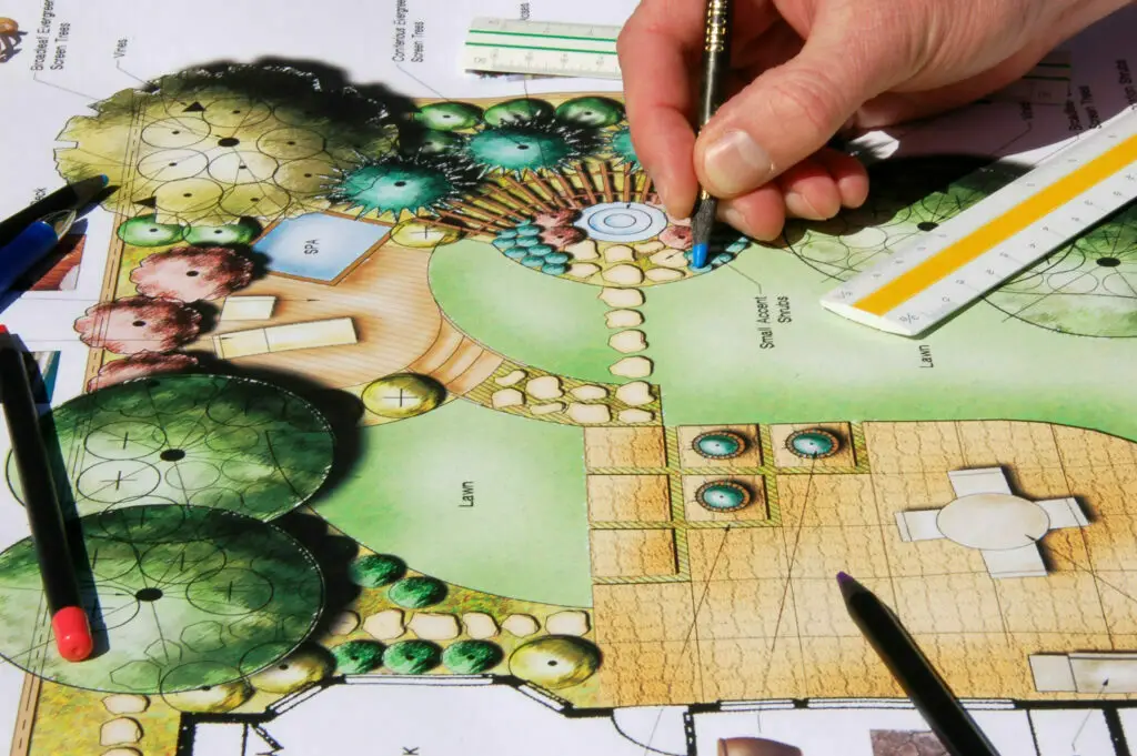 Landscape Architect Drawing